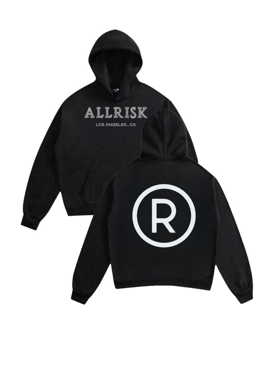 ARP WHITE RHINESTONE HOODIE®️