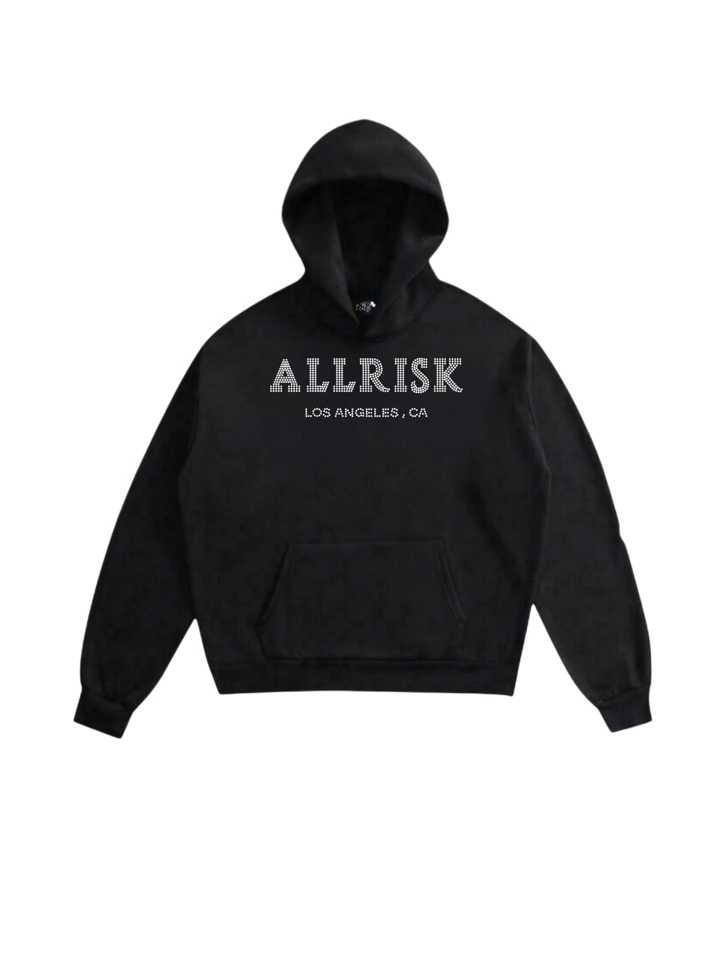 ARP WHITE RHINESTONE HOODIE®️