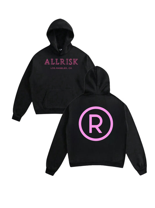 ARP PINK RHINESTONE HOODIE®️